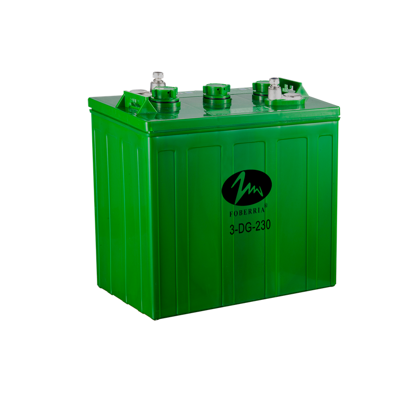3-DG-230 電動車電池 6V230ah 重型富液式電池 電動車高爾夫球車電池 230ah