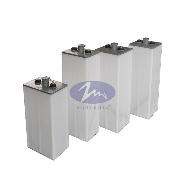  白色坦克電池 BS 標準叉車牽引 2V PzB 電池