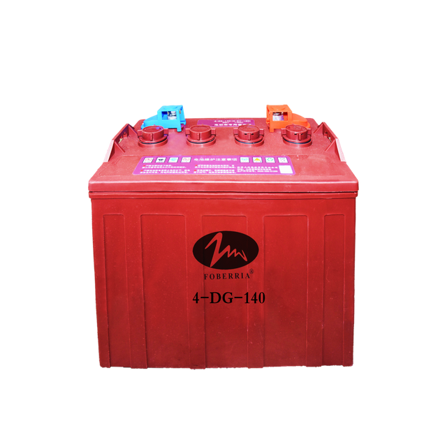 4-DG-140 EV 电池 8V140ah 深循环重型 AGM 电动车高尔夫球车电池 140ah