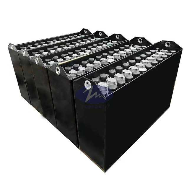 DIN标准叉车用铅酸牵引电池24V 2PzS250可充电牵引电池