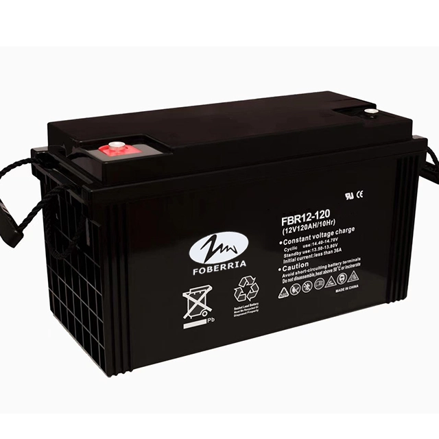 12V120ah VRLA 密封维护电池铅酸 AGM 储能 UPS 电池