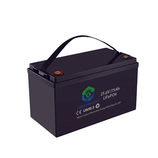 24V 25.6V75ah 地板清洁扫地机电池 锂铁磷酸铁电池 -24V75Ah